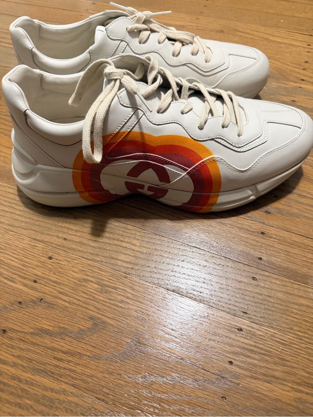 Men’s sz 12.5 Gucci Ryhton Sneakers